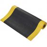 Tapis anti fatigue debout 120cm x 18.3m jaune et noir