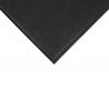 Tapis anti fatigue debout 9,5 mm noir
