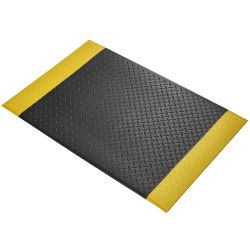 Tapis diamond orthomat standard 60 x 90cm jaune et noir