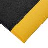Tapis orthomat premium 12,5 mm noir et jaune zoom