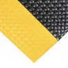 Tapis à bulle orthomat premium 12,5 mm 90cm x 18.3m jaune et noir
