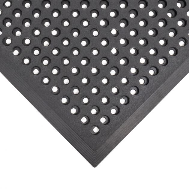 Tapis anti-fatigue certifié agro-alimentaire 16 mm zoom