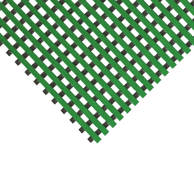 Tapis spécial milieu humide (piscine, douche, vestiaire) 15 mm 120cm x 10m vert