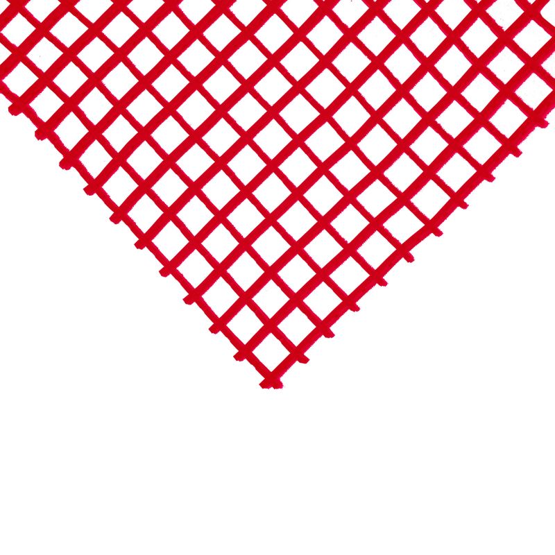 Tapis pour zones avec machines-outils 22 mm x 22 mm zoom rouge