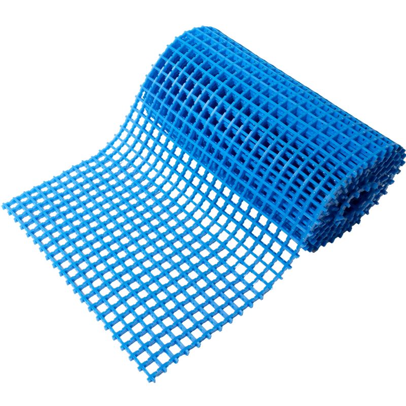 Tapis pour zones avec machines-outils 22 mm x 22 mm rouleau bleu