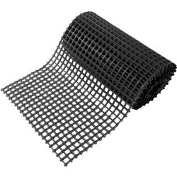 Tapis pour zones avec machines-outils 22 mm x 22 mm rouleau noir