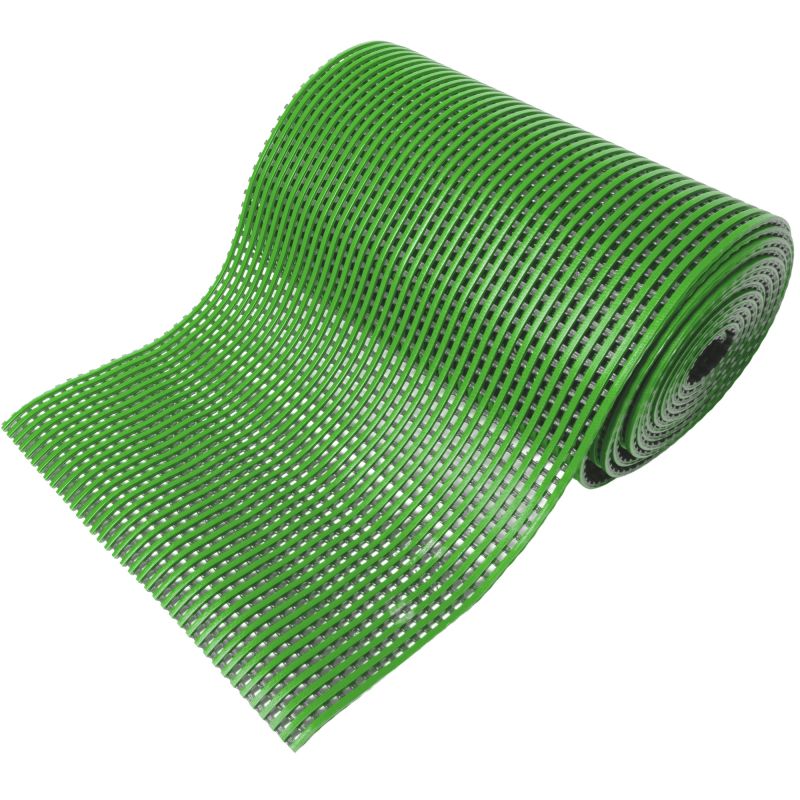 Tapis pour zones avec machines-outils 22 mm x 10 mm rouleau vert