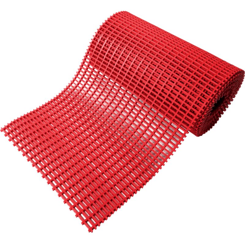 Tapis pour zones avec machines-outils 22 mm x 10 mm rouleau rouge