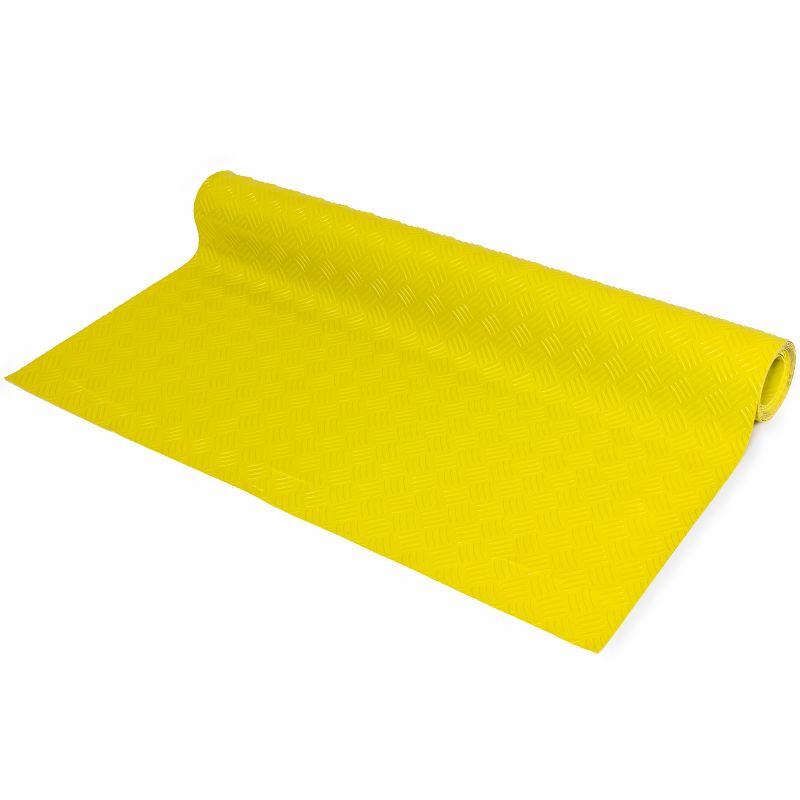 Tapis jaune voies de chantier 2 mm