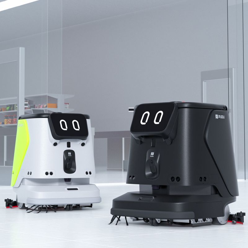 Robot 4-en-1 évoluée avec IA embarquée ambiance