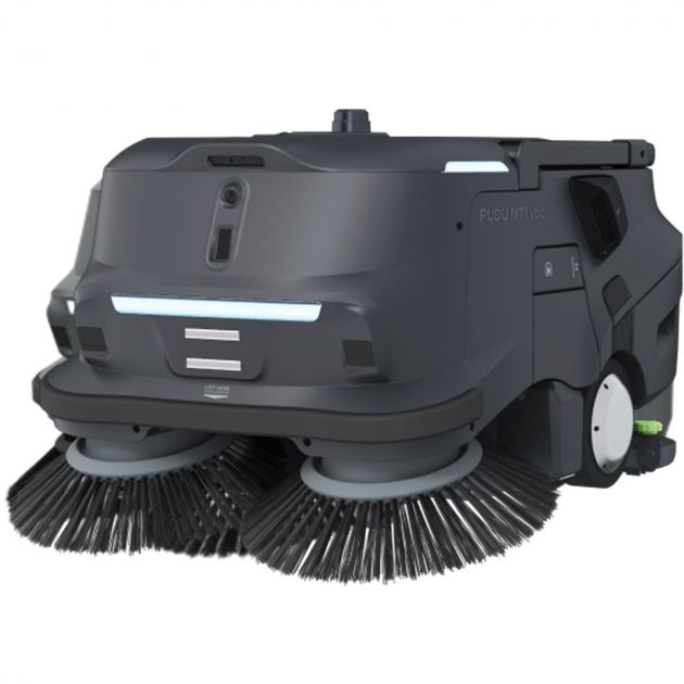Balayeuse autonome grande capacité, conçue pour les grandes surfaces PUDU MT1 3/4 2
