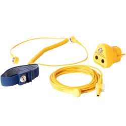 Kit de mise à la terre pour banc esd