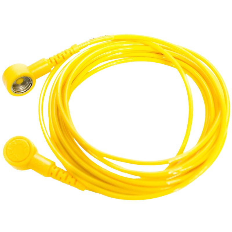 Câble de mise à la terre pour tapis dos