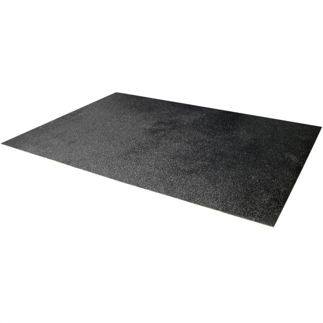 Revêtement de sol en PRV (poly avec fibre de verre) 5 mm tapis noir