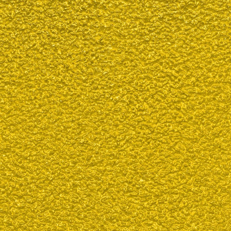 Revêtement de sol en PRV (poly avec fibre de verre) 5 mm matière jaune
