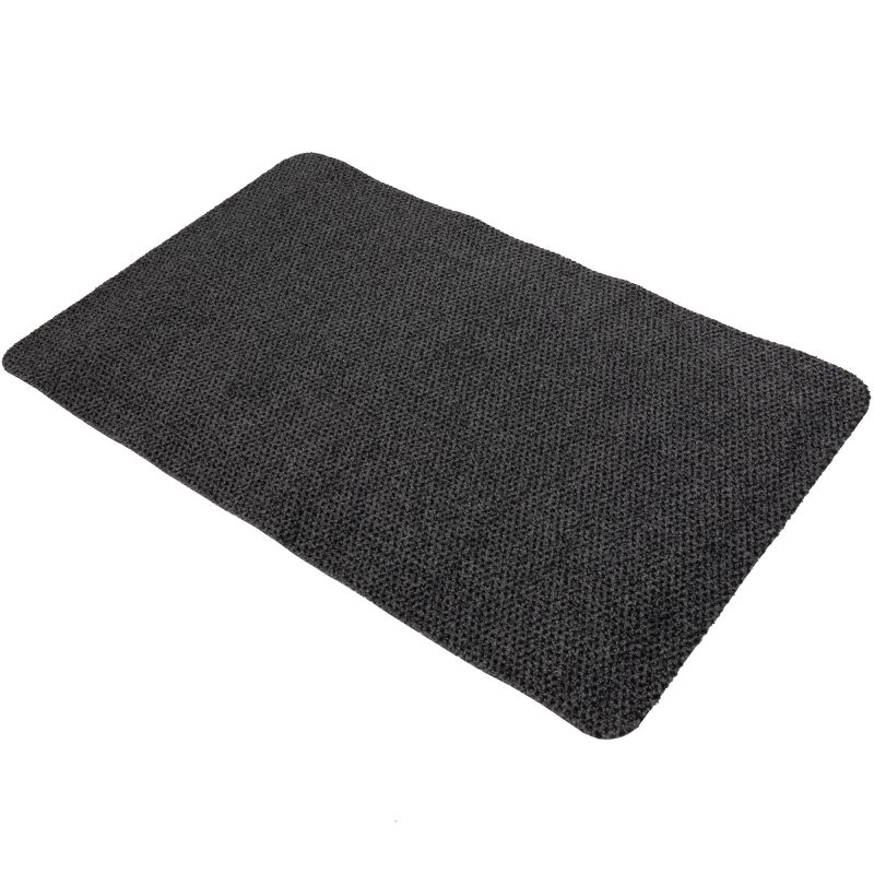 Tapis anti-fatigue en moquette résistante 14 mm 60 x 100cm gris