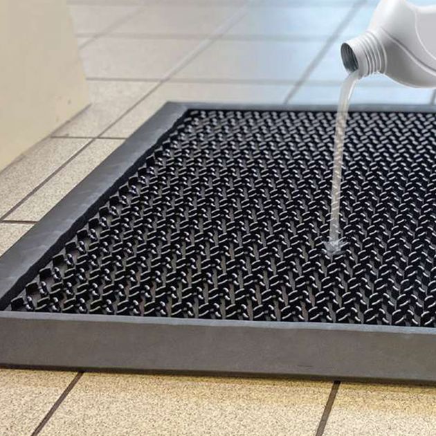 Tapis désinfectant 16 mm zoom utilisation