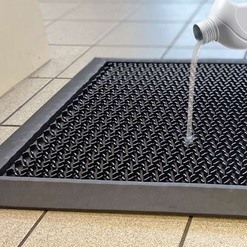 Tapis désinfectant 16 mm zoom utilisation