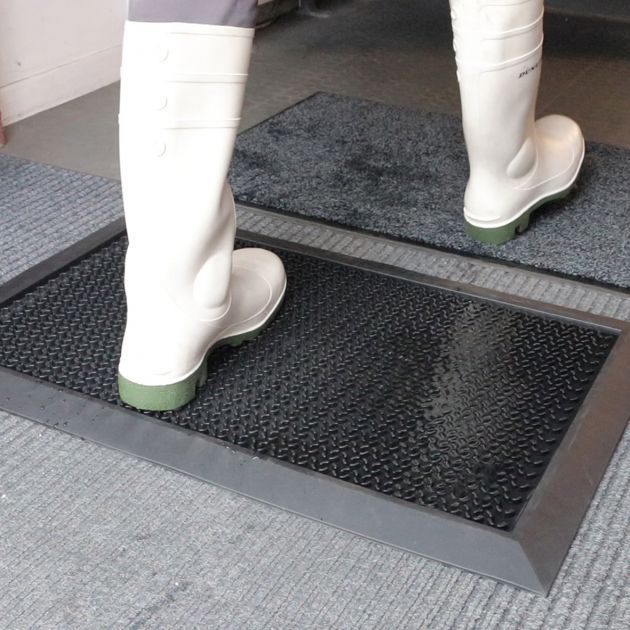 Tapis désinfectant 16 mm deuxième utilisation