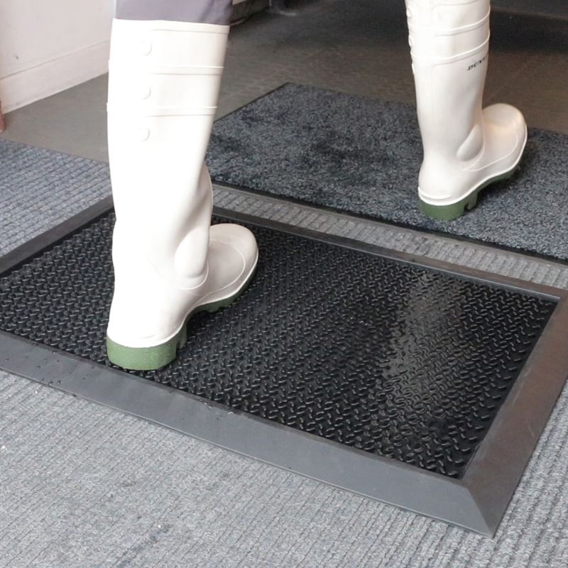 Tapis désinfectant 16 mm deuxième utilisation