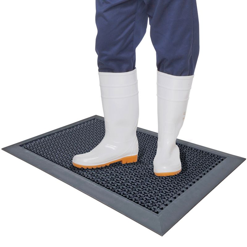 Tapis désinfectant 16 mm en situation