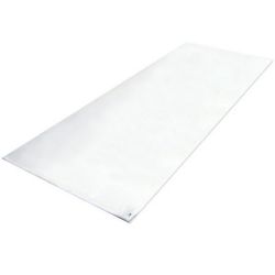 Tapis anti-contamination entrée de gamme 1,5 mm blanc