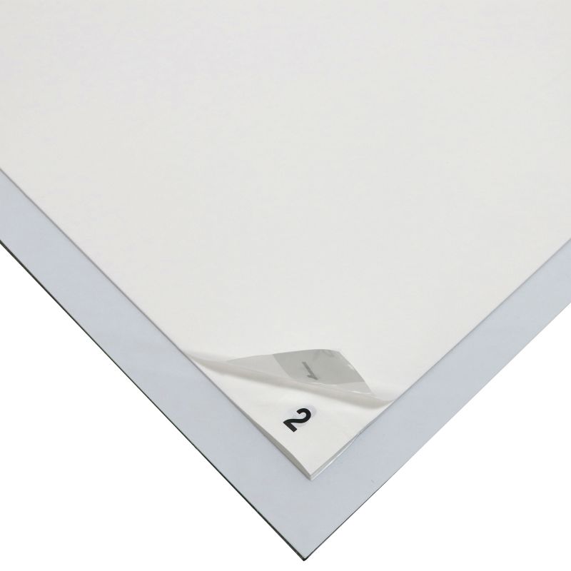 Feuille anti-contamination x 60 coin blanc