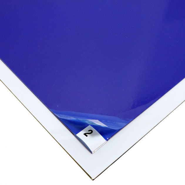 Socle simple avec 60 feuilles anti-contamination coin bleu