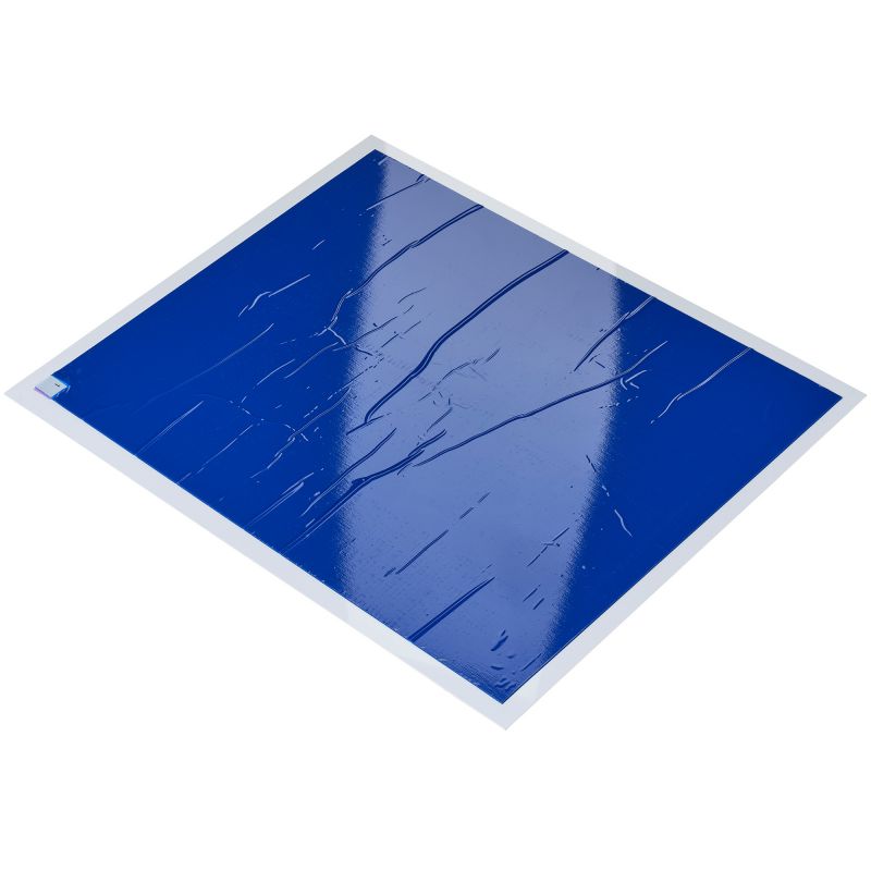 Deux socles avec 60 feuilles anti-contamination par socle bleu