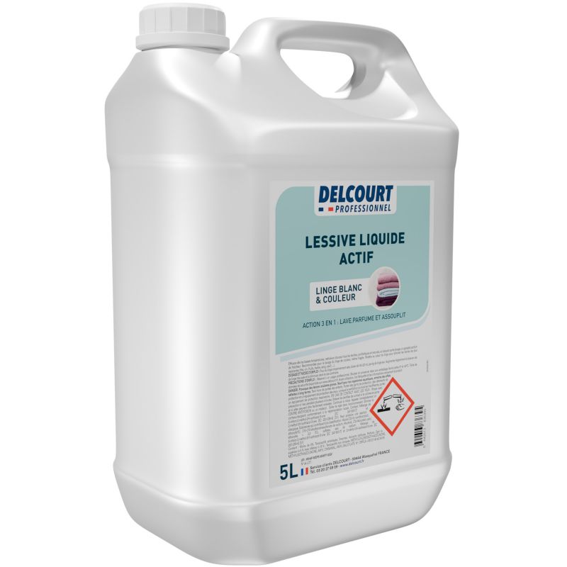 Lessive liquide professionnelle Active 5 L