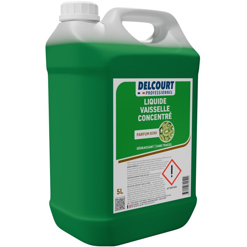 Liquide vaisselle mains concentré kiwi Delcourt