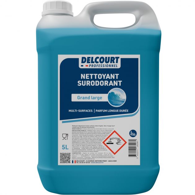Détergent surodorant concentré multi-surfaces HACCP 5 L