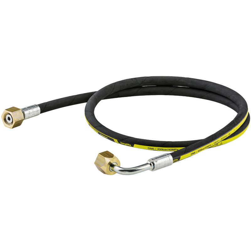 Flexible HP Longlife 1,5 m DN8 400 bar 1x EASY!Lock / 1x M22