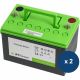 Batterie gel autolaveuse CT15 B35 x2