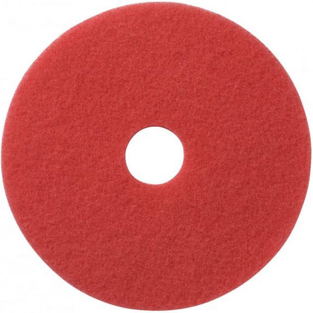 Autolaveuse compacte à batterie Numatic 440NX avec brosse disque rouge
