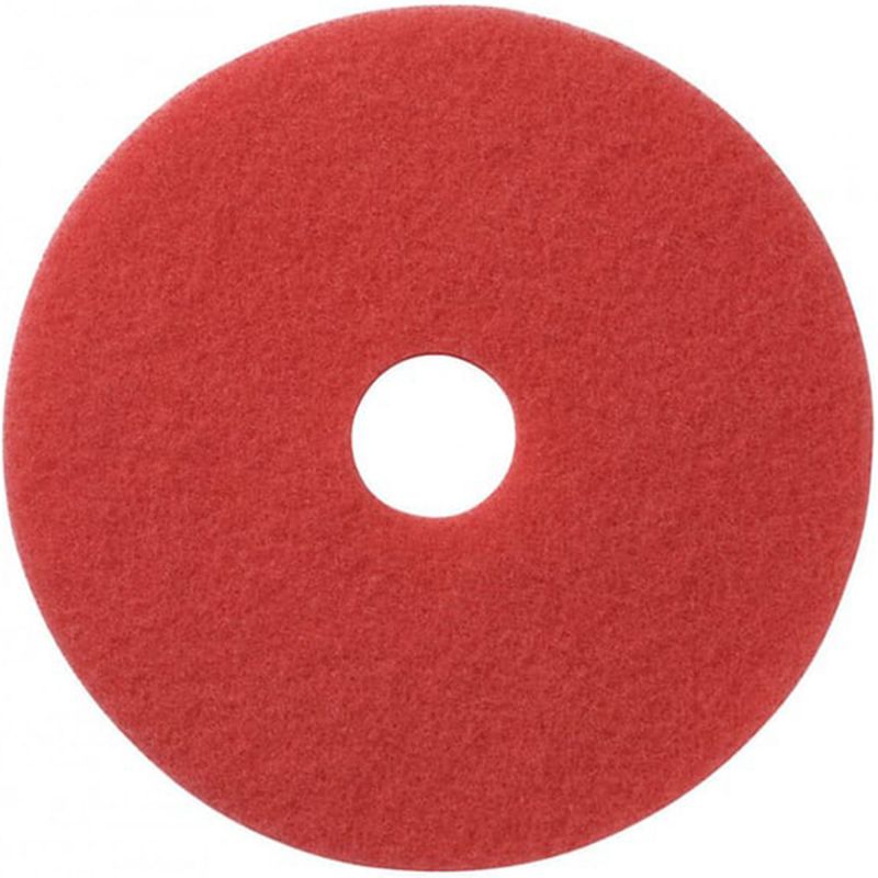 Autolaveuse compacte à batterie Numatic 440NX avec brosse disque rouge