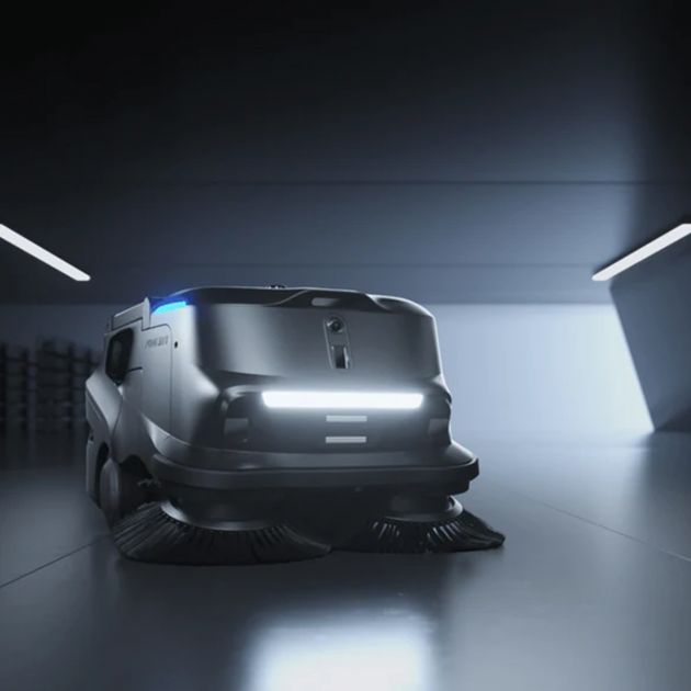 Robot balayeuse autonome PUDU MT1