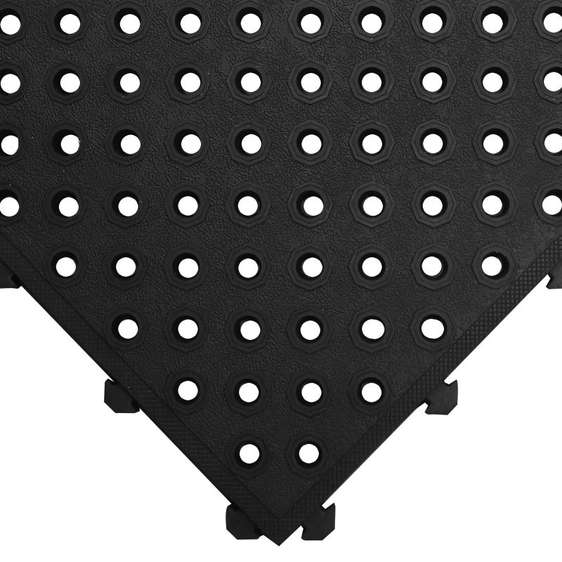 Dalle anti-fatigue perforée 0,5 m épaisseur 24 mm