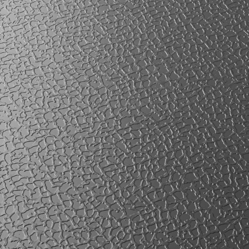 Dalle emboitable texturée en PVC 7 mm zoom matière gris