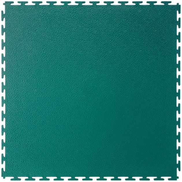 Dalle emboitable texturée en PVC 7 mm face vert