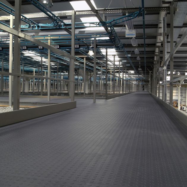 Dalle emboitable pastille en PVC 7 mm