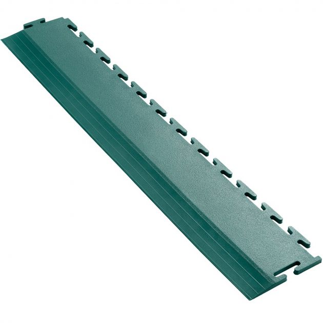 Bordure pour dalle emboitable en PVC 7 mm vert continue