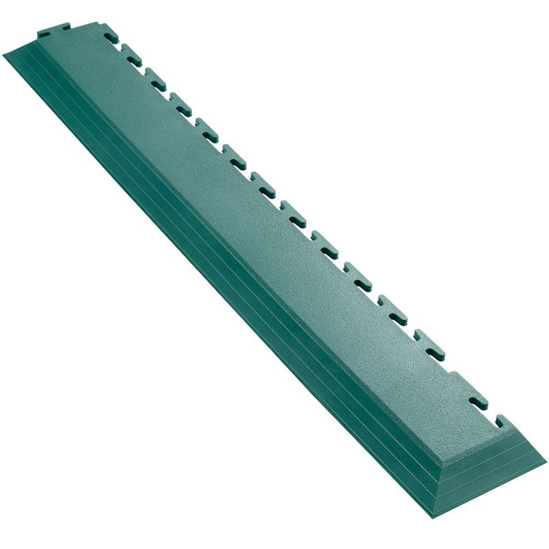 Bordure pour dalle emboitable en PVC 7 mm vert angle