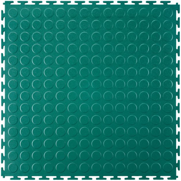 Dalle emboitable en PVC 5 mm vert face