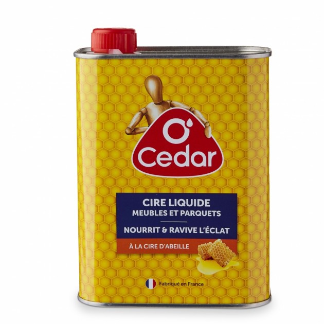 Cire Liquide Bois Meuble Parquet O'Cedar 750ml