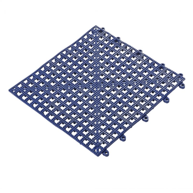 Dalle en vinyle épaisseur 13 mm bleu