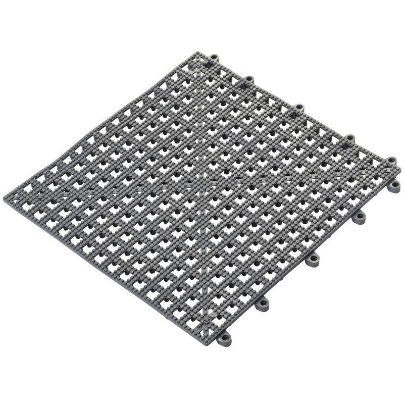 Dalle en vinyle épaisseur 13 mm gris