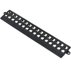 Bordure pour dalle en vinyle épaisseur 13 mm noir femelle