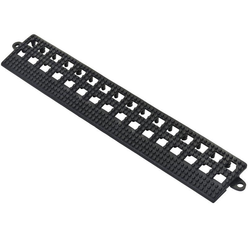 Bordure pour dalle en vinyle épaisseur 13 mm noir femelle