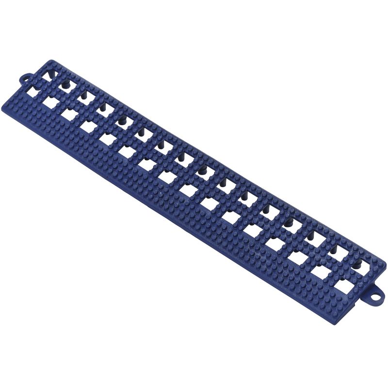 Bordure pour dalle en vinyle épaisseur 13 mm bleu femelle